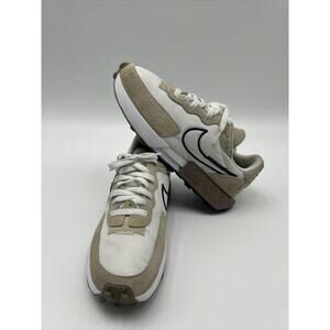 Nike Fontanka Waffle Running Shoe Womens Size 9.5 Sanddrift White Athletic Shoe